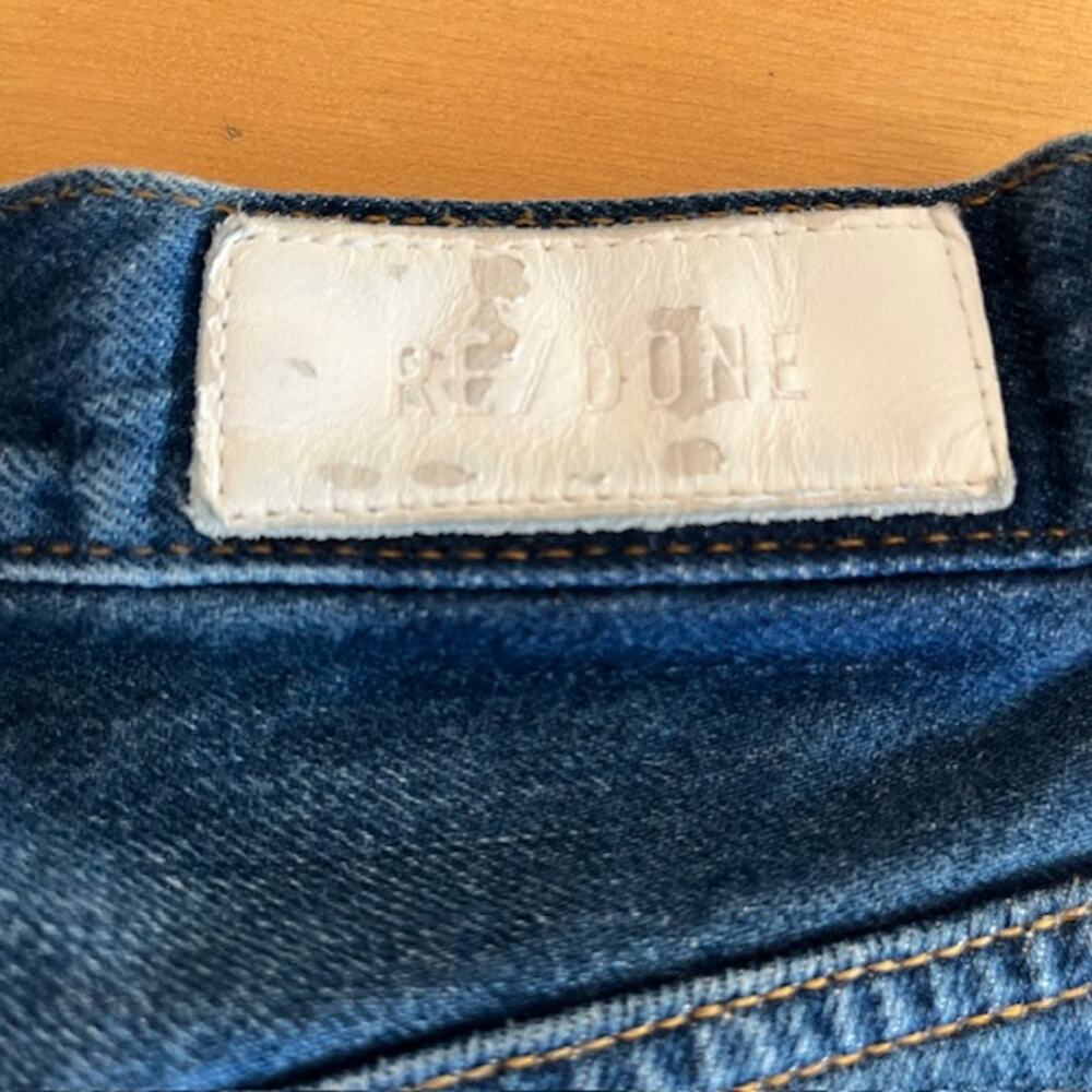 Re/done 70s ultra high rise wide leg jeans, size 27 - Picture 10 of 10